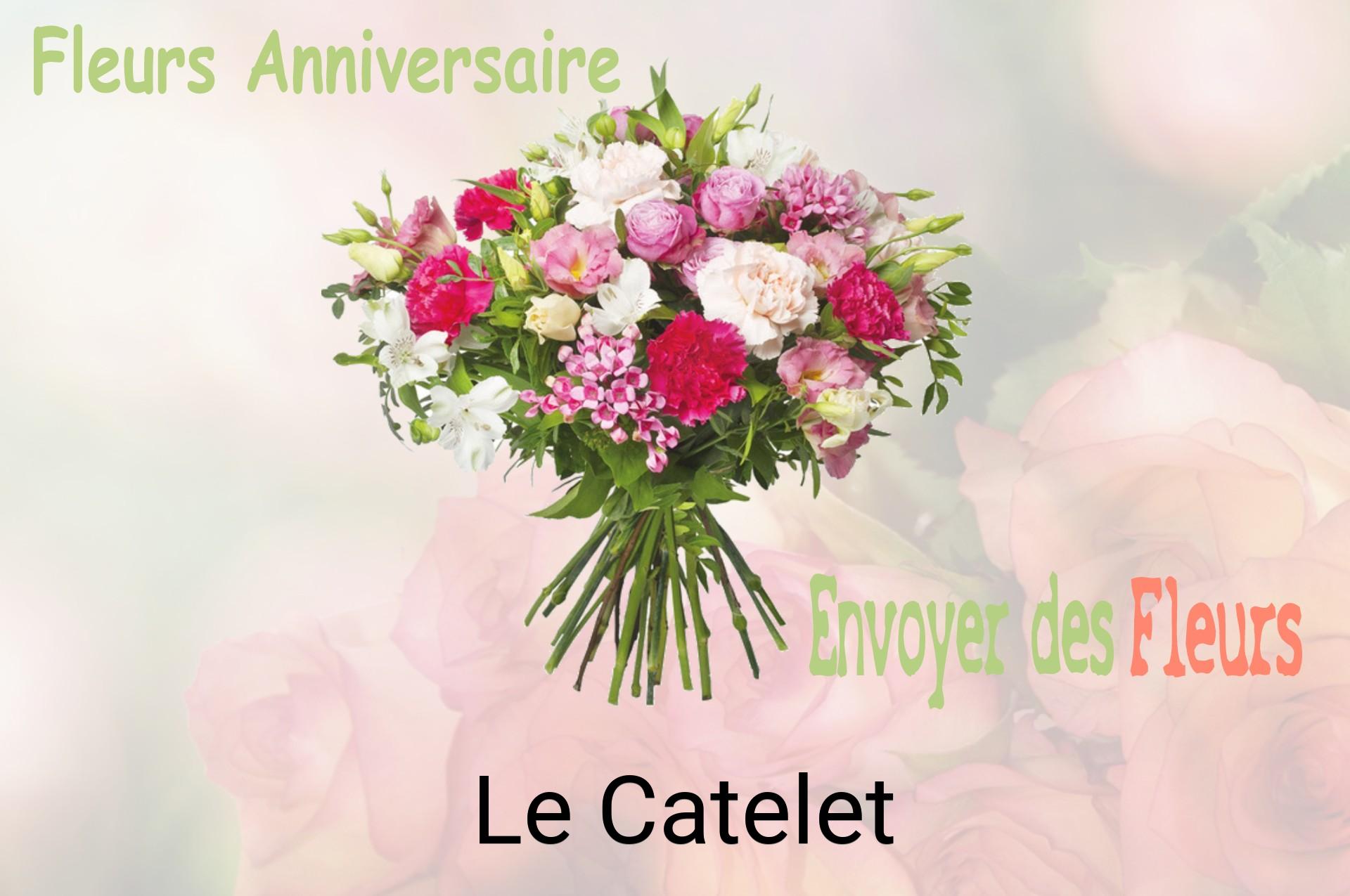 Bouquet de fleurs d’anniversaire livré à Le Catelet